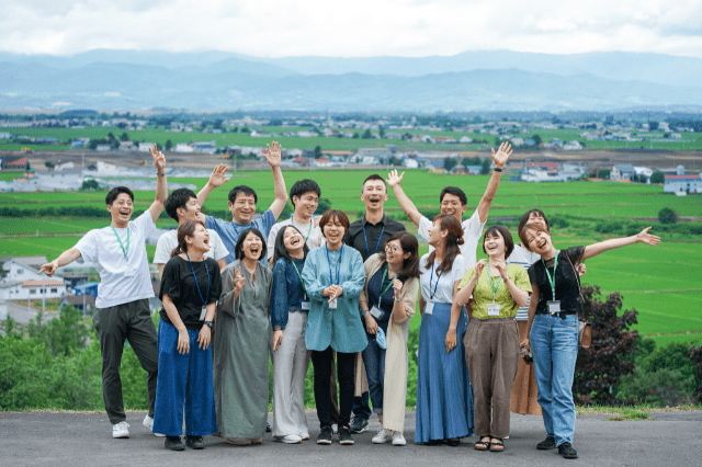 笑顔溢れるワーケーションコース参加者