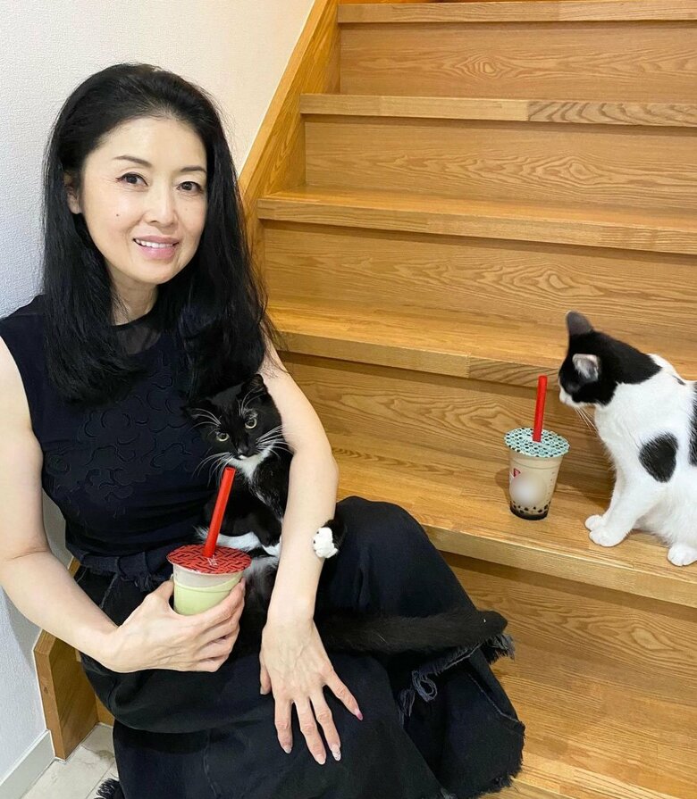 愛猫と穏やかなひととき