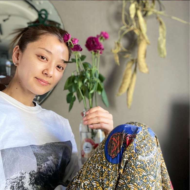 カラフルなパンツと