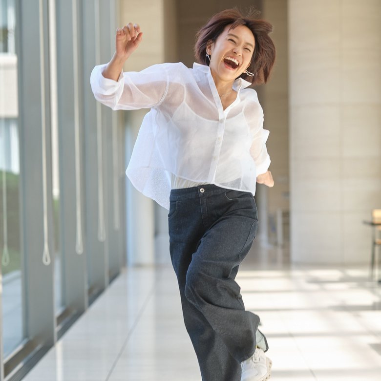 52歳とは思えない若々しさの住吉さん