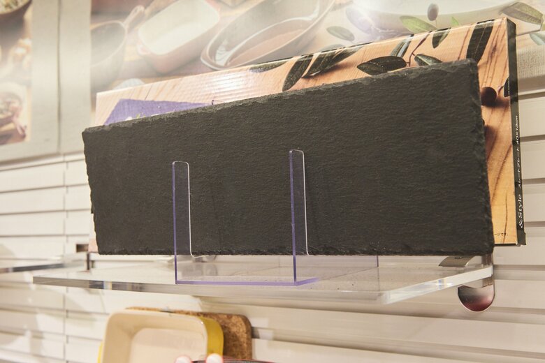 【ニトリで発見！】④スレートプレート（40×13cm） 498円