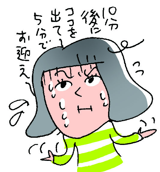 TYPEＢバタバタしていて、時間も心も余裕がない予定詰めこみタイプ