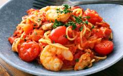 ペスカトーレのレシピ「シーフードミックスで超簡単なのに…!!」