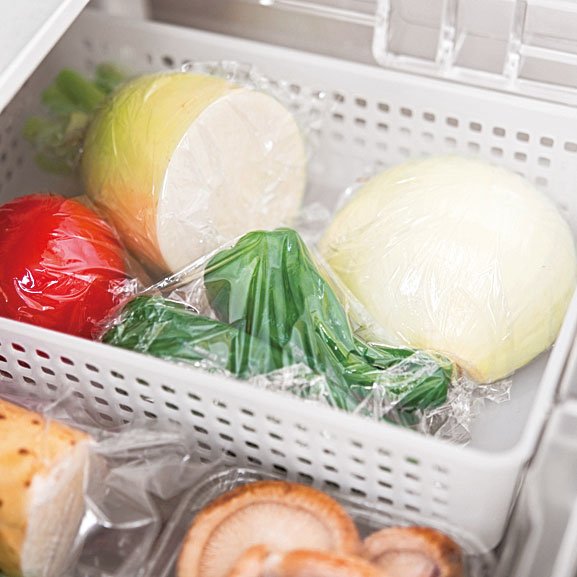 島本美由紀さんの野菜室・収納テク