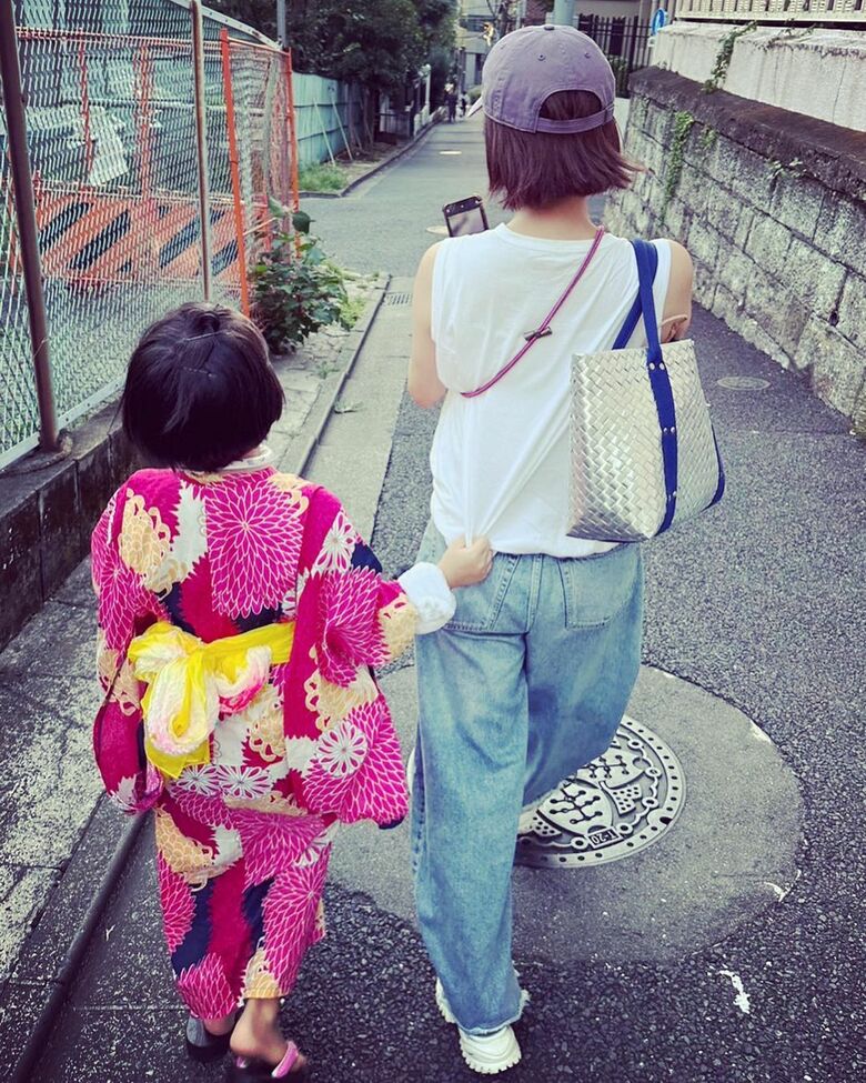 娘さんと夏祭りに