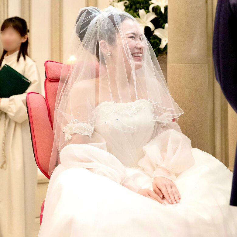 結婚式の様子
