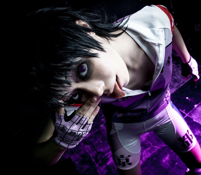 『弱虫ペダル』のキャラクター・御堂筋翔のコスプレ