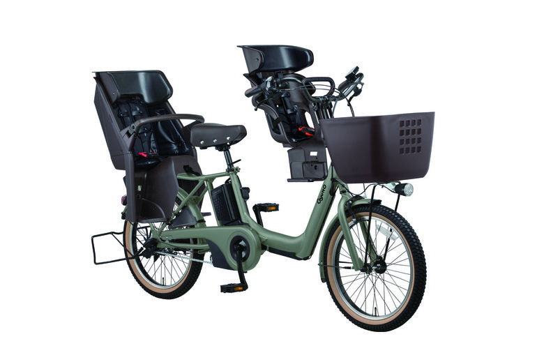  ▲子どもを2人乗せられるタイプも！