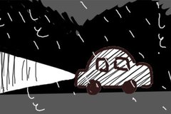 「雨の夜に…徘徊？」山道を運転中に起きたまさかの事件「これは人ごとじゃない」