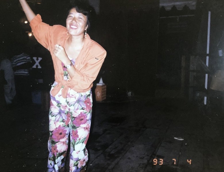 ジャマイカで働いていたころの真理子さん