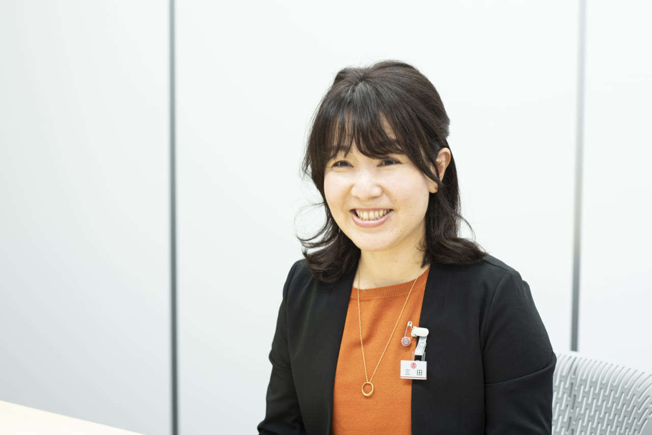 人事部ダイバーシティ推進室室長・三田理恵さん