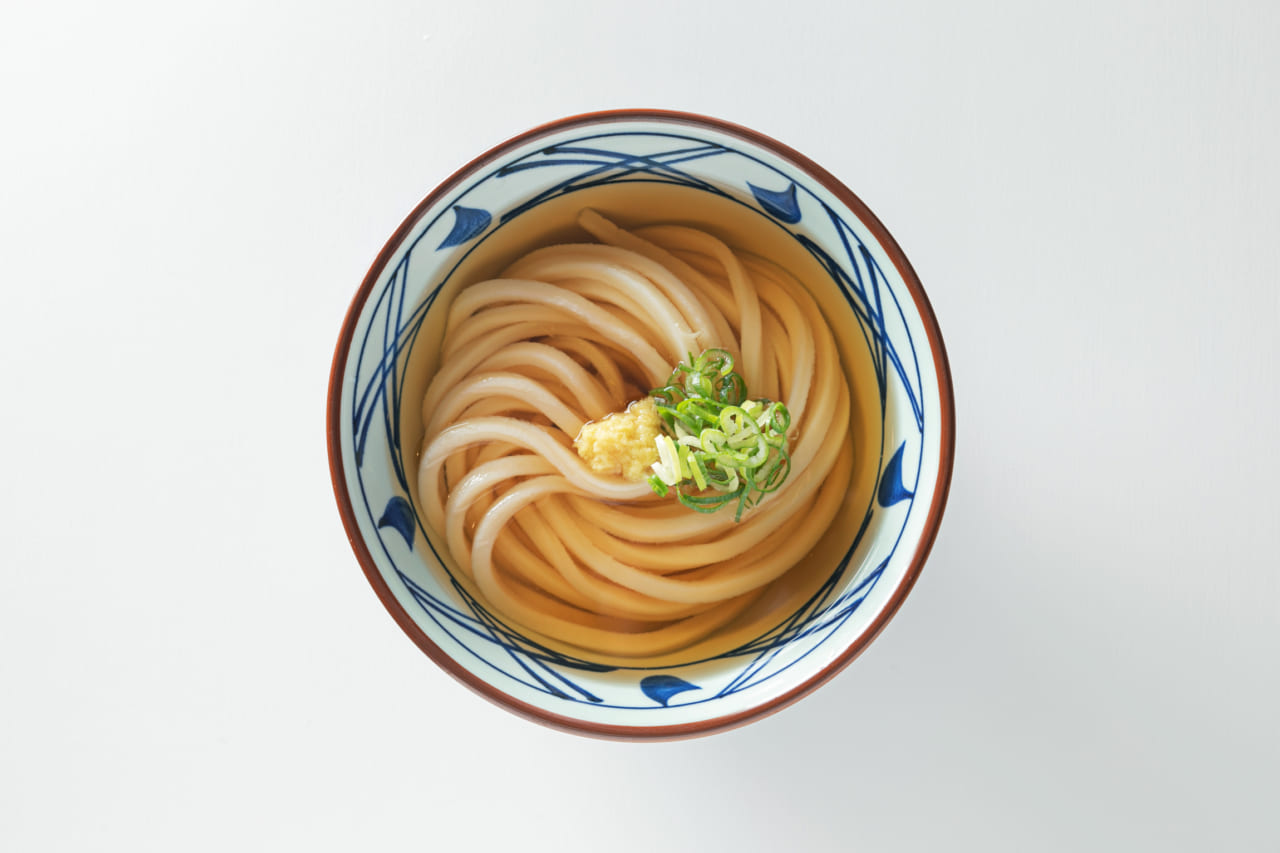 丸亀製麺のかけうどん