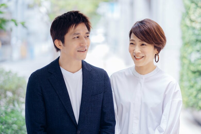 お似合いすぎる！斉田さん夫婦の爽やかな様子