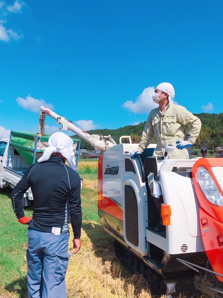 岡山県と大分県で農作業にも参加する河本さん