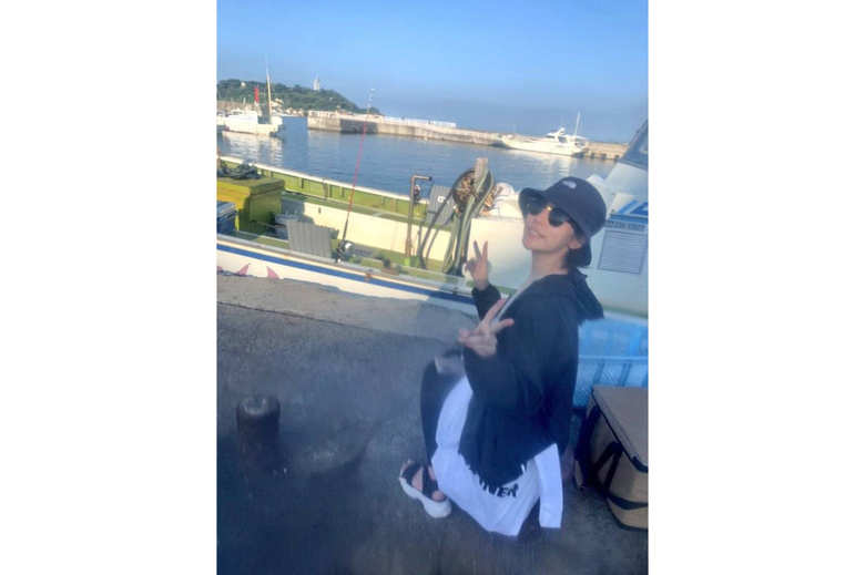 休日のリラックススタイル（写真提供／河瀬さん）