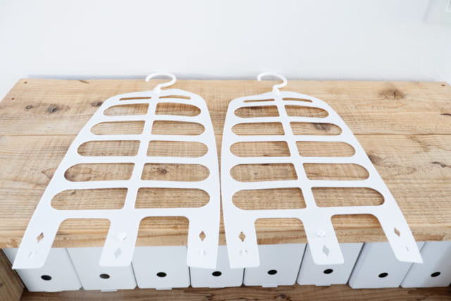 セリア「便利枕干し」