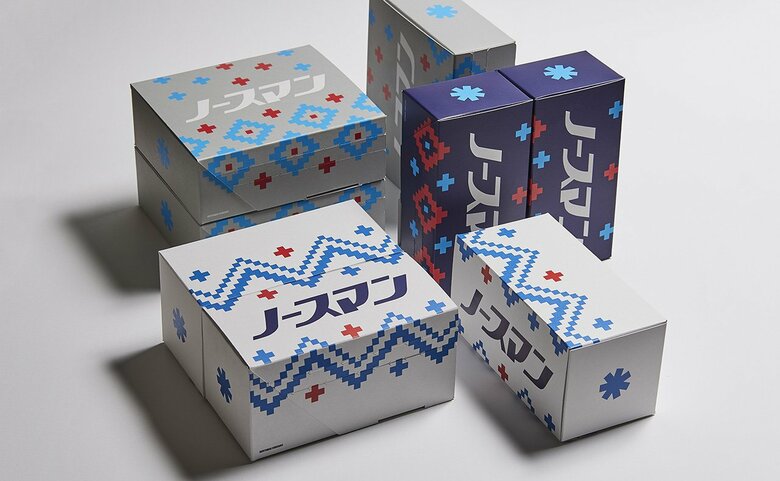 オリジナルデザインをアップデートした現在のパッケージ