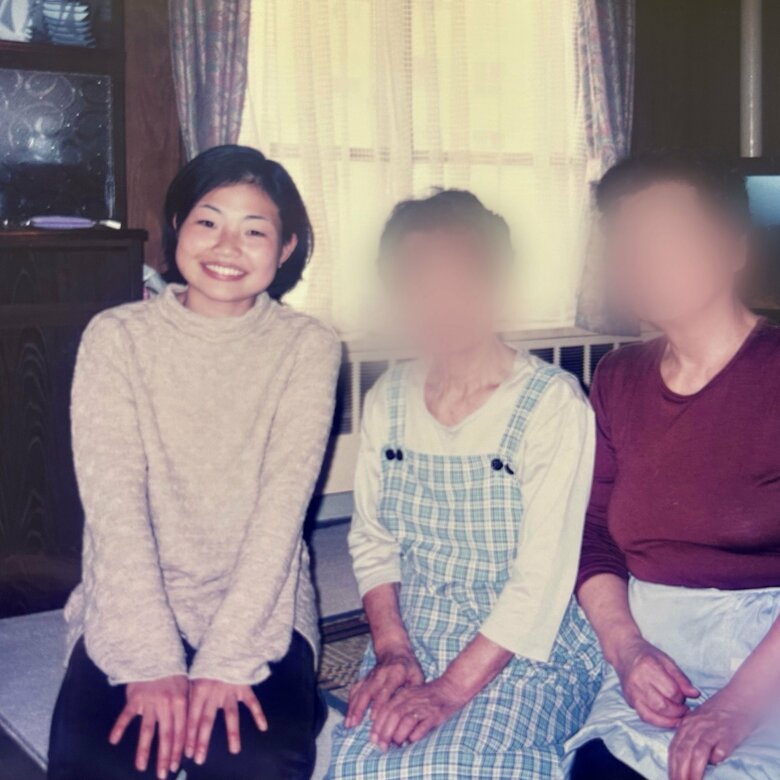 大学生の頃、親戚と過ごしているとき