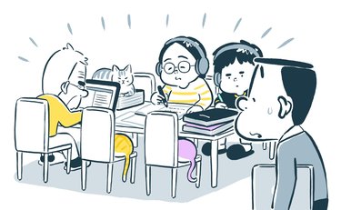 「疲れてきた」リビングに6人3匹大集合する光熱費削減計画の経過観察