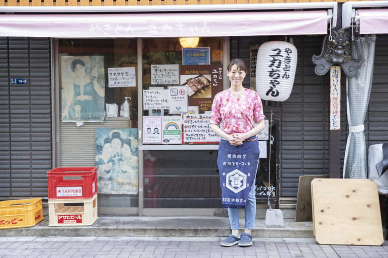 新橋に店を構えてから10年ほどになる（撮影／KF。以下同）