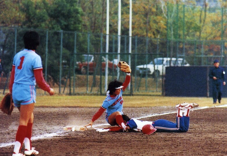 現役時代。選手経験が指導者としての手腕にも生かされた