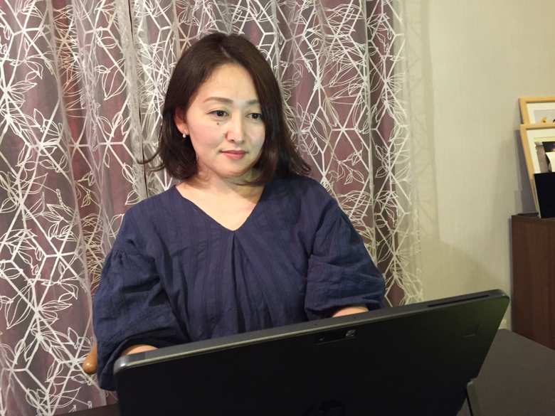 テレワークを行う社員