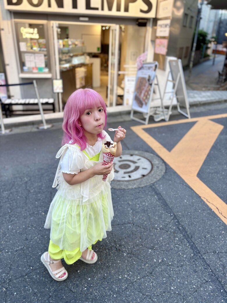 日々小さな体でおしゃれを楽しんでいる後藤さん