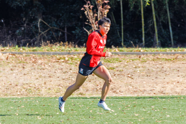 50m5.7秒の俊足の持ち主！