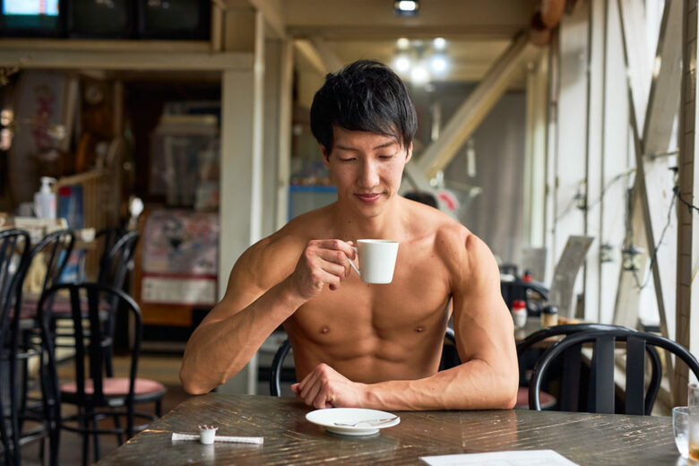 「喫茶店のマッチョ」