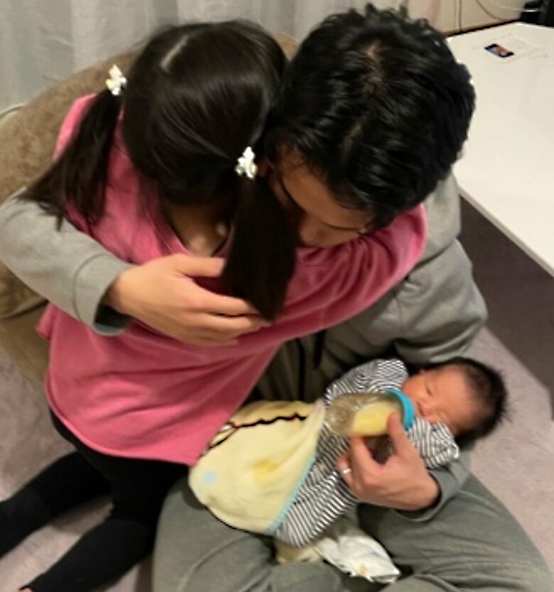 育休をとり、積極的に育児をしていた石黒さん