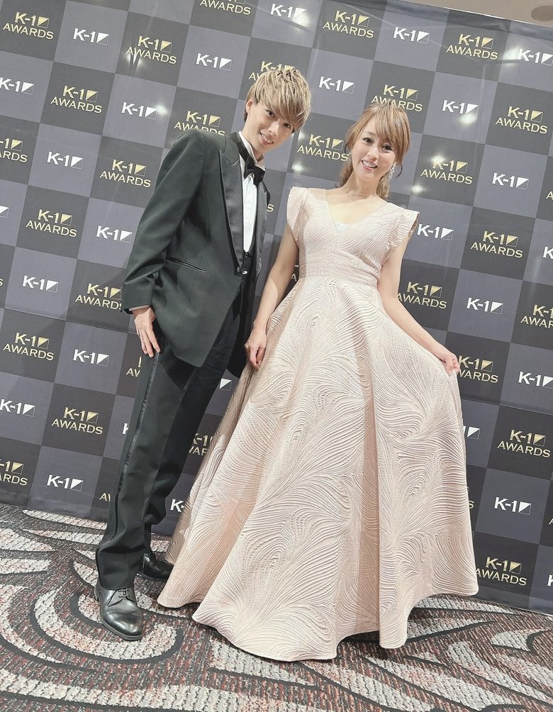 K-1 AWARDSでドレスアップ！