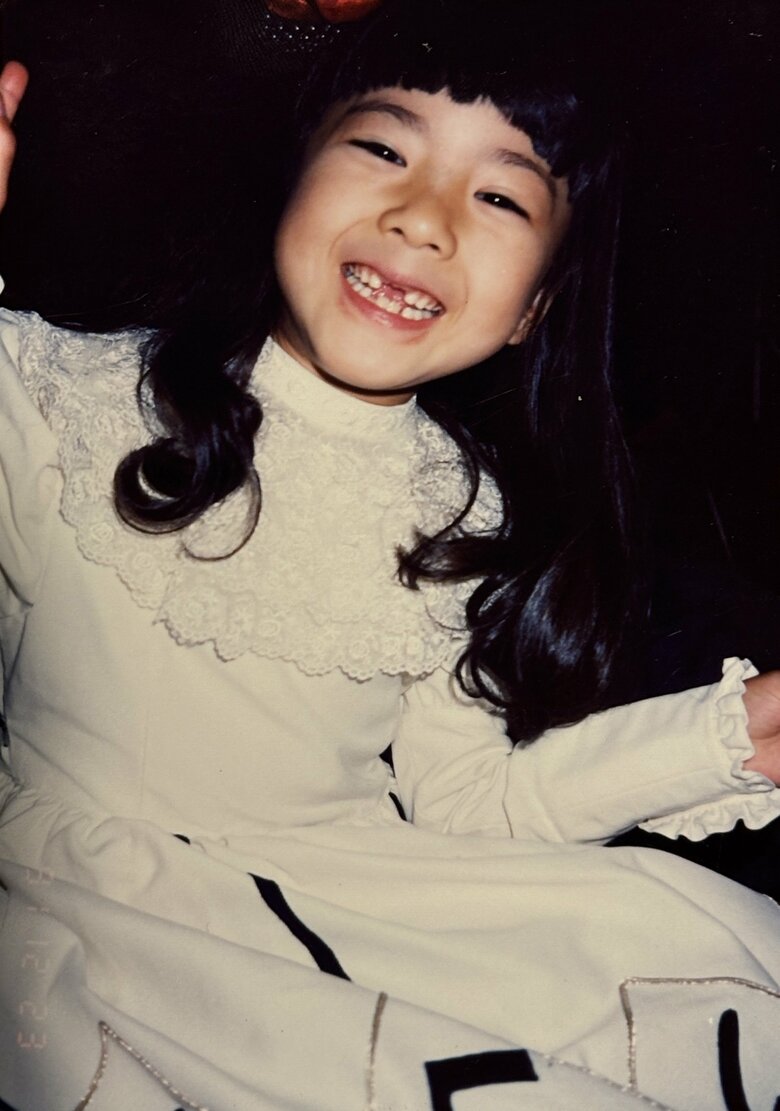 6歳のときの浜口さん