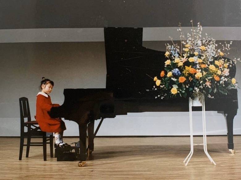 小学生のときの発表会の様子