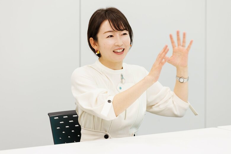 普段からの災害時の行動について家族で話すことも大事、と話す狩野さん