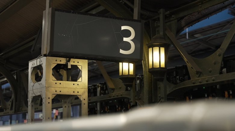 普段は使用されていない、幻の3番ホーム