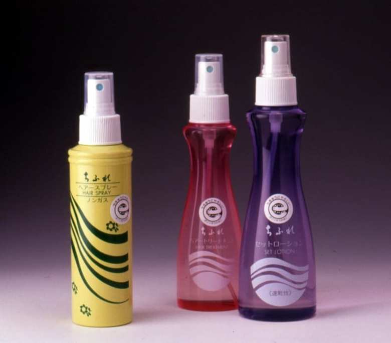 1989年にエコ認定された3商品（※現在は生産終了）。