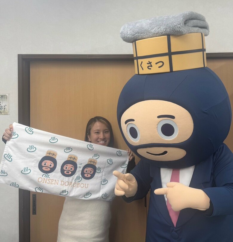 「いつかおんせんどろぼうの絵本を出したい」と谷坂さん