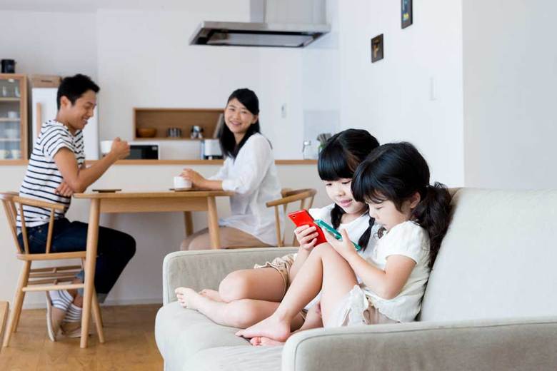 キッズ携帯とスマホの違いのイメージ