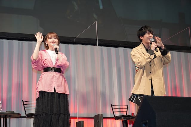 竈門炭治郎役の花江夏樹さんと竈門禰豆子役の鬼頭明里さん