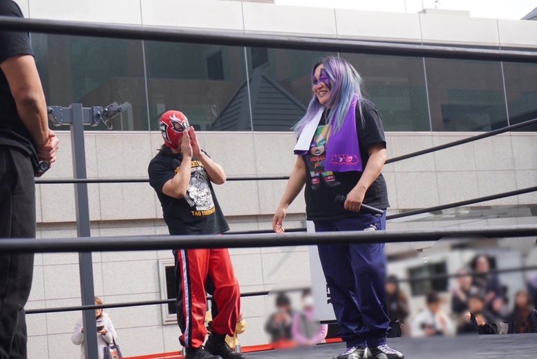 「スギナミ プロレス プロジェクト」の活動で
