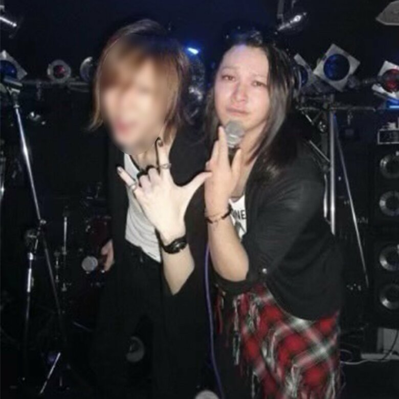 バンド活動をしていた当時の間瀬さん