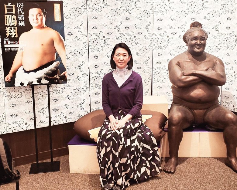 両国国技館での紺野さん