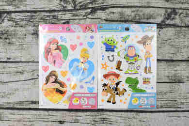 ダイソー「クリアデコレーションシール」大人気のディズニーキャラが半