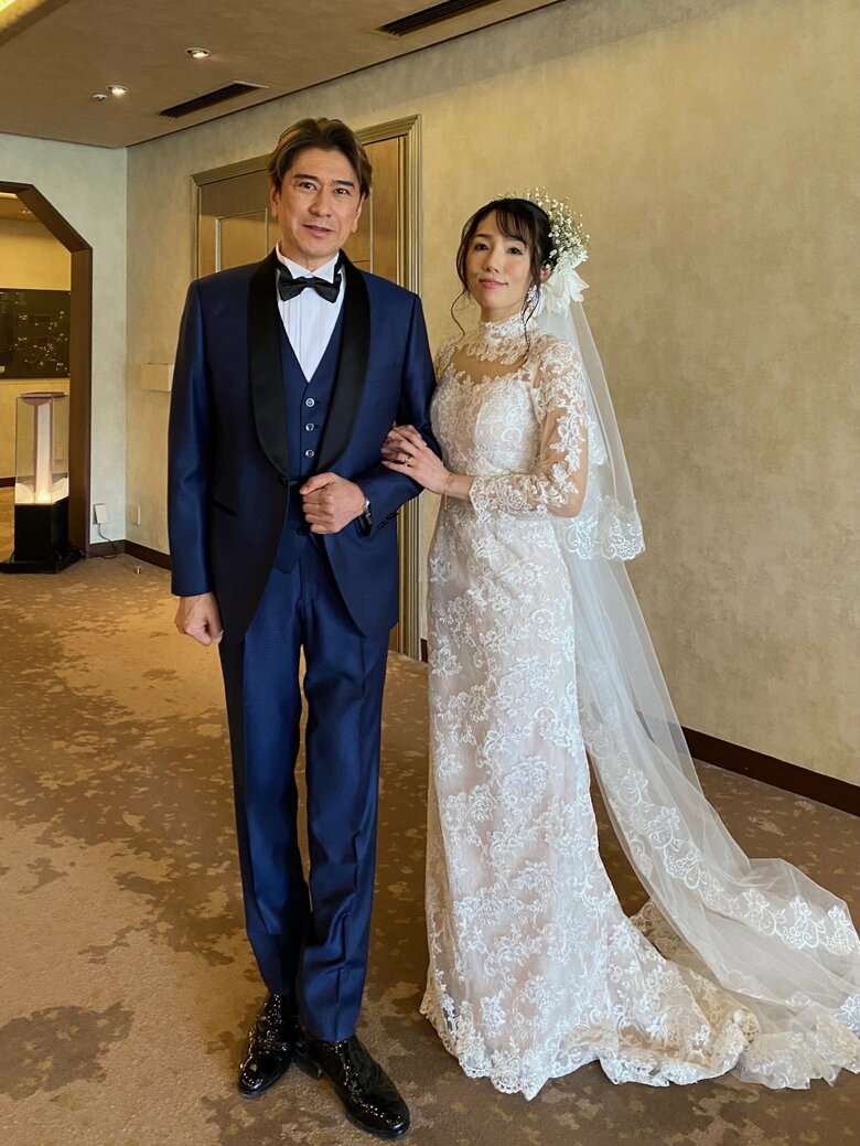 結婚パーティーにて