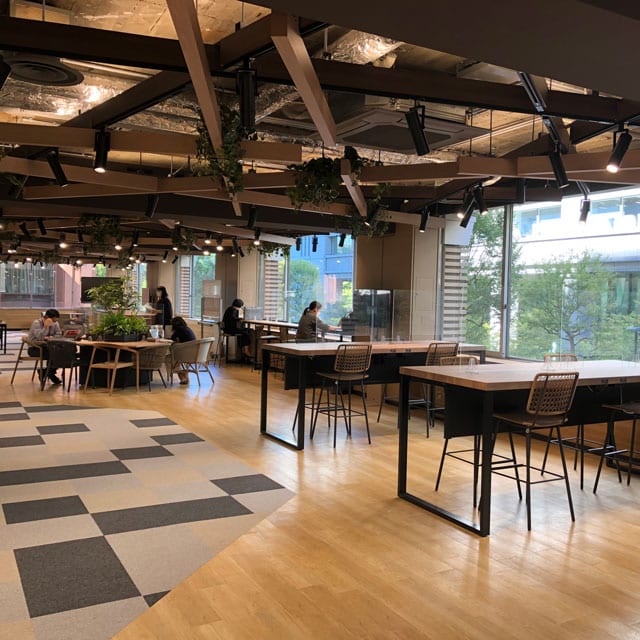 三菱地所プロパティマネジメントのオフィスの様子