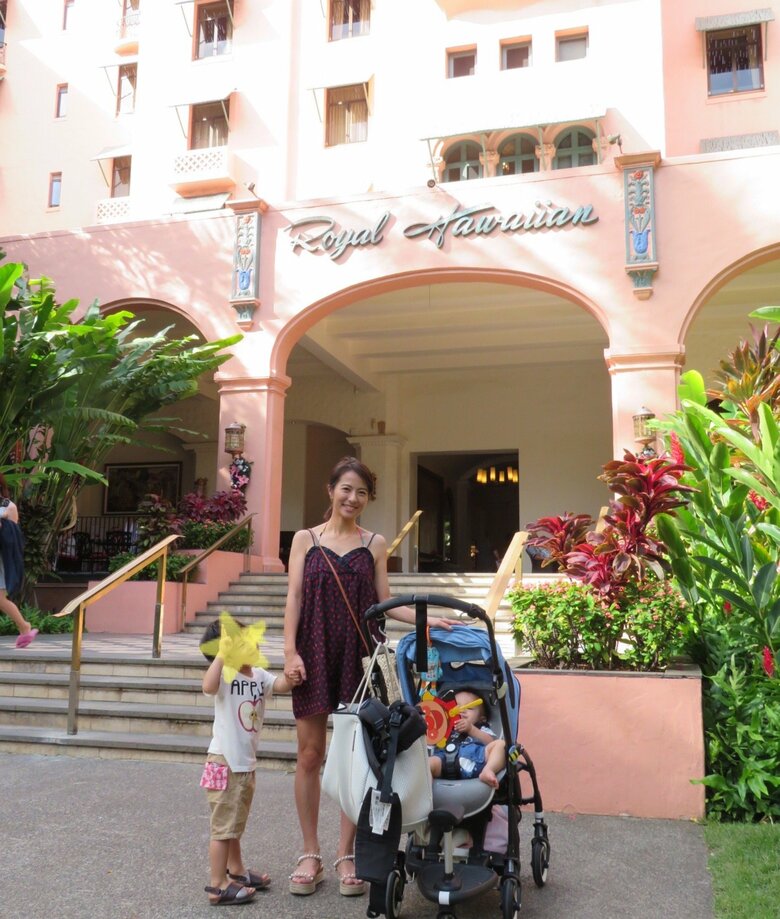 家族旅行でハワイに