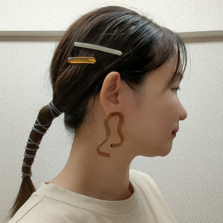 もともとヘアアレンジが好きでヘアアクセサリーも集めていた