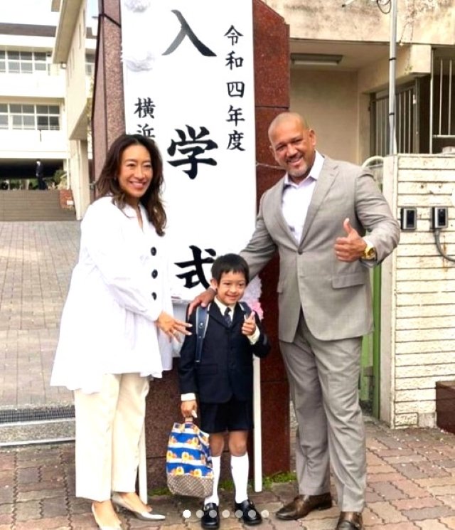 ケンジくんの小学校入学式で