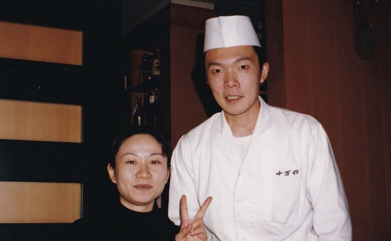 板前修行時代のオラキオさん