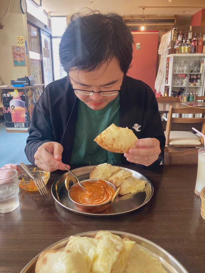 奥さんとカレーデート